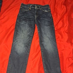 mens american eagle skinny jeans size 29x32